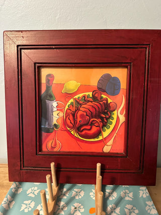 Frame Print Wine 14x14|51580