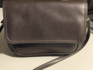 8"x6"x3" 90's Liz Claiborne Shoulder Bag, Brown--SP MTS