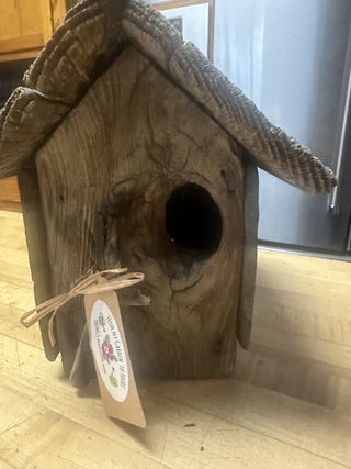 Rustic Barn Wood Bird House RSV|64133