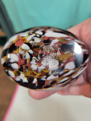 Robert Clements 4" Hand Blown Art Glass Swan RCD|81963