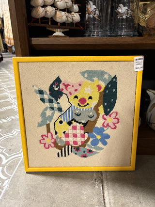 ART: Vintage Koala Needlepoint MTS