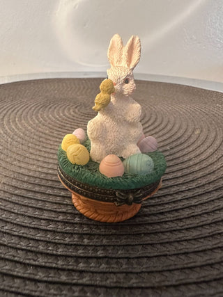 Hinged Trinket Easter Bunny MTS|102158