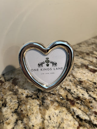 Small Silver Heart Frame    MTS|82998