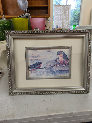 Frogs in frame