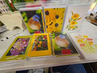 10 Assorted Handmade cards w/ envelopes
