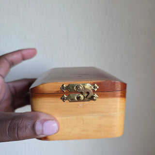 Hinged Wooden Box from Ozarks