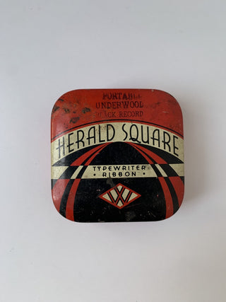 Herald Square Typewriter Ribbon Tin Sewing Kit  RSV