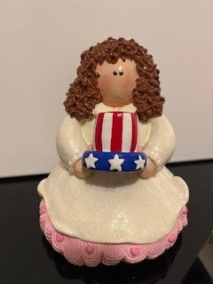 #2660 Holiday Magnet Doll  RSV|140112