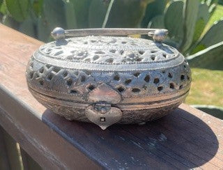 Antique Chinese Silver Cricket Box RCD|74661
