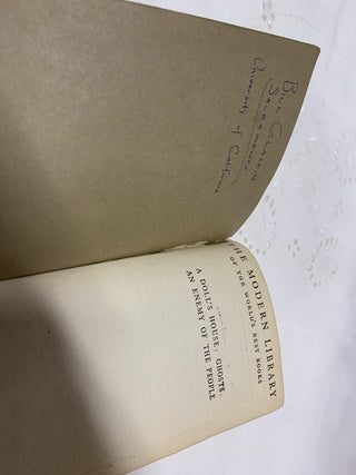 Plays by Henrik Ibsen Antique Book RSV