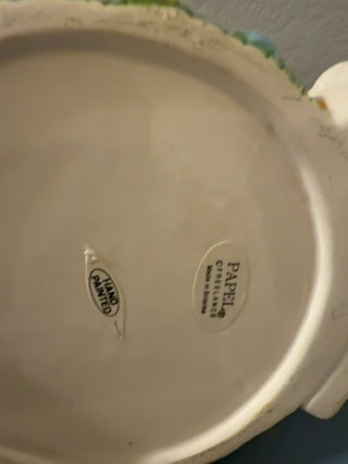 Ceramic Waster Bunny fish  totalSize 6.5