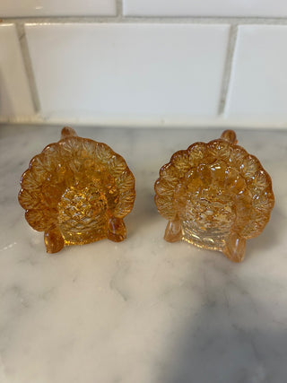 Turkey Mini Taper Candle Holders, Set of 2    MTS|123646