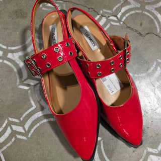 Steve Madden - Red Patent Leather Flat Shoes (9.5)