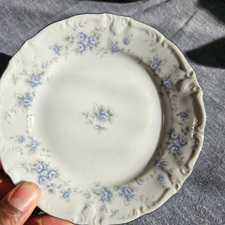 Vintage Winterling Bavaria - Blue Rose Tea Cup (Set of 4) (BRI) - MTS|129536