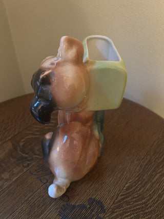Dog Sitting By U.S. Mailbox Planter/Figurine  MTS|69616
