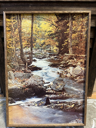 Framed Nature Art-Creek|62454