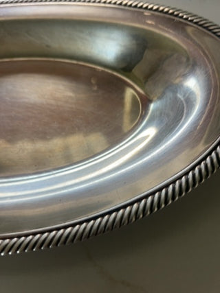 WM Rogers Silver Plated Oval Serving  Dish