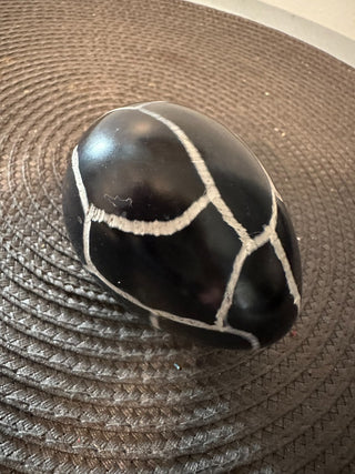 ONYX black scored egg Stone - MTS|78734