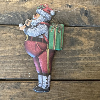 Dept. 56 Pressed Tin Santa Ornament MTS|125247