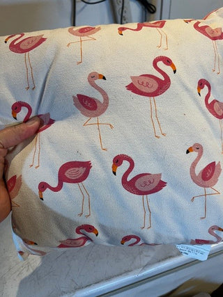 Flamingo pillow