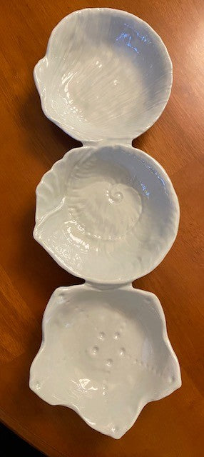 Seagreen Ceramic Divided Tray