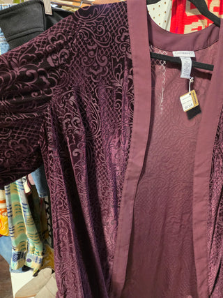 Women's - Catherines Purple Duster (2X)