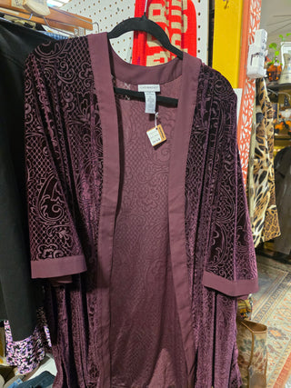 Women's - Catherines Purple Duster (2X)