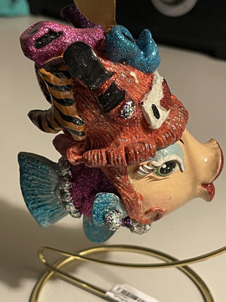 Katherine's Coll Kissing Fish Orn I Love Shoes--SP MTS