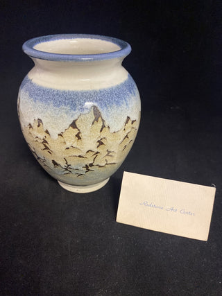 Bill Aitken signed pottery vase rcd|68025