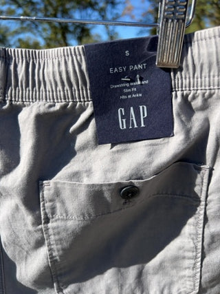 NWT GAP Easy Pant Drawstring Waist Slim Fit Cropped Size S