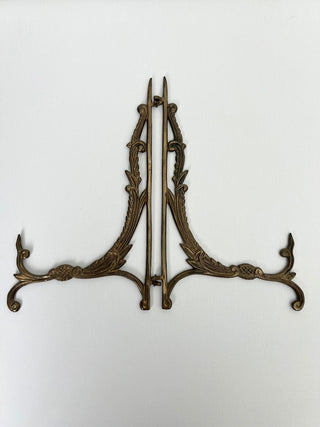 Vintage brass art easel|53091