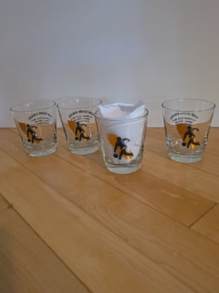 RF 4x Vintage High Score Bowling Glasses