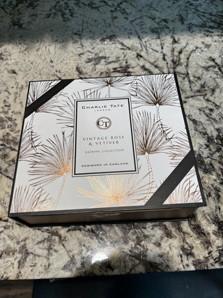 Charlie Tate London Vintage Rose & Vetiver Bathing Collection RCD