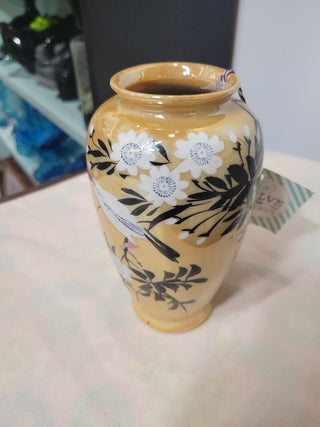 Vintage Nippon Lusterware Gold Vase RCD