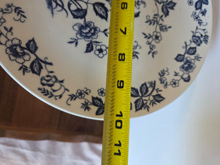 Blue & White Floral Cake Plate stand