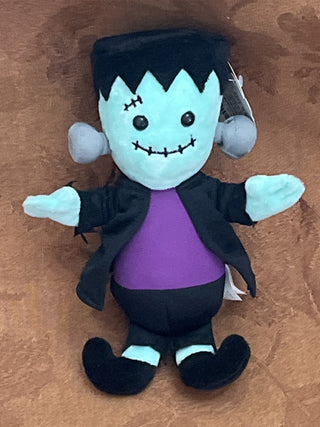 Wild Republic Scarykins Frank Plush Soft 8" Frankenstein, Halloween Stuffed Toy|106870