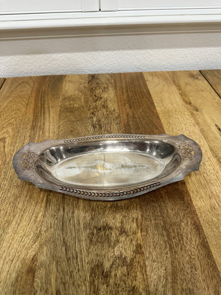 Vintage Silver-plated Serving Tray MTS