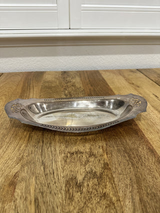 Vintage Silver-plated Serving Tray MTS
