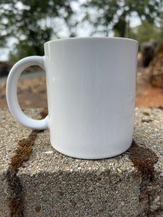 JP Vintage Coffee Mug Otagiri Golf Club Bag on Golf Course Ceramic