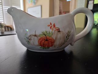 Harvest gravy boat