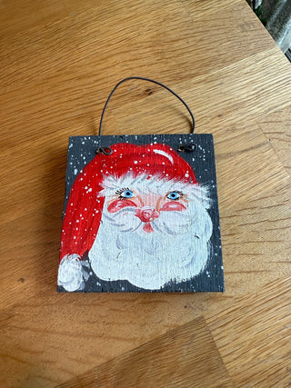 Santa Wood Painting|126462