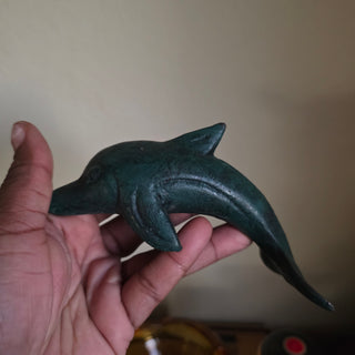 Patina Metal Dolphin