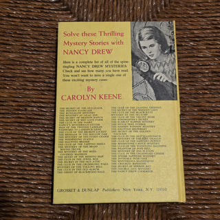 Vtg 50's Nancy Drew Mystery Book  [Hardcover]