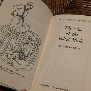 Vtg 50's Nancy Drew Mystery Book  [Hardcover]