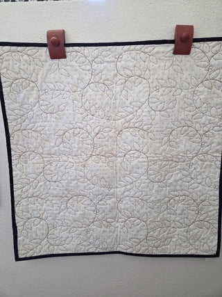 Hand-Made Table or Wall-Hanging Quilt, 28"x29", RCD|100144