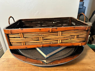 Basket Tray Bamboo MTS