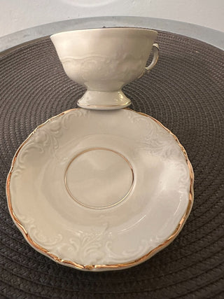 Vintage B Teacup/ Saucer Wenvel MTS