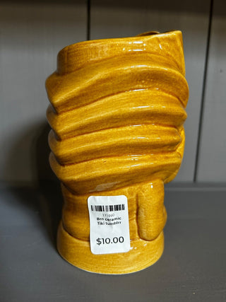 171 Brn ceramic Tiki tumblrr