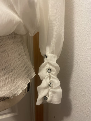 BCX white blouse, size M|96922