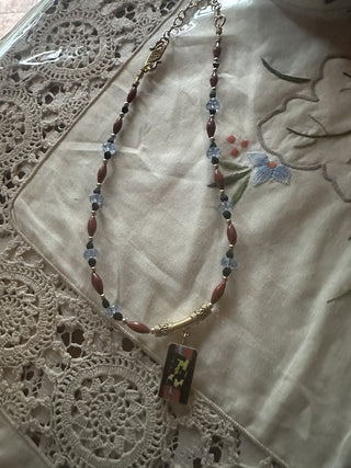 Long Semi Precious Artistic from the MOMO necklace #62 VV MTS|74804
